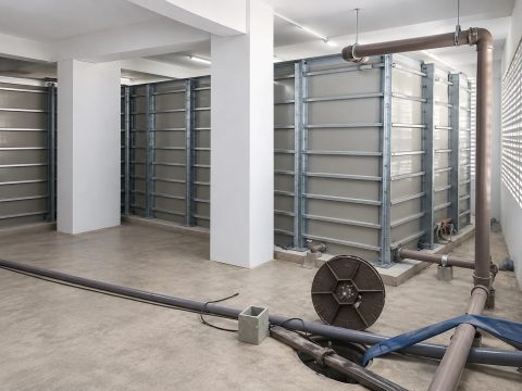 Reservatório modular TRITECH instalado no empreendimento Caminhos da Lapa