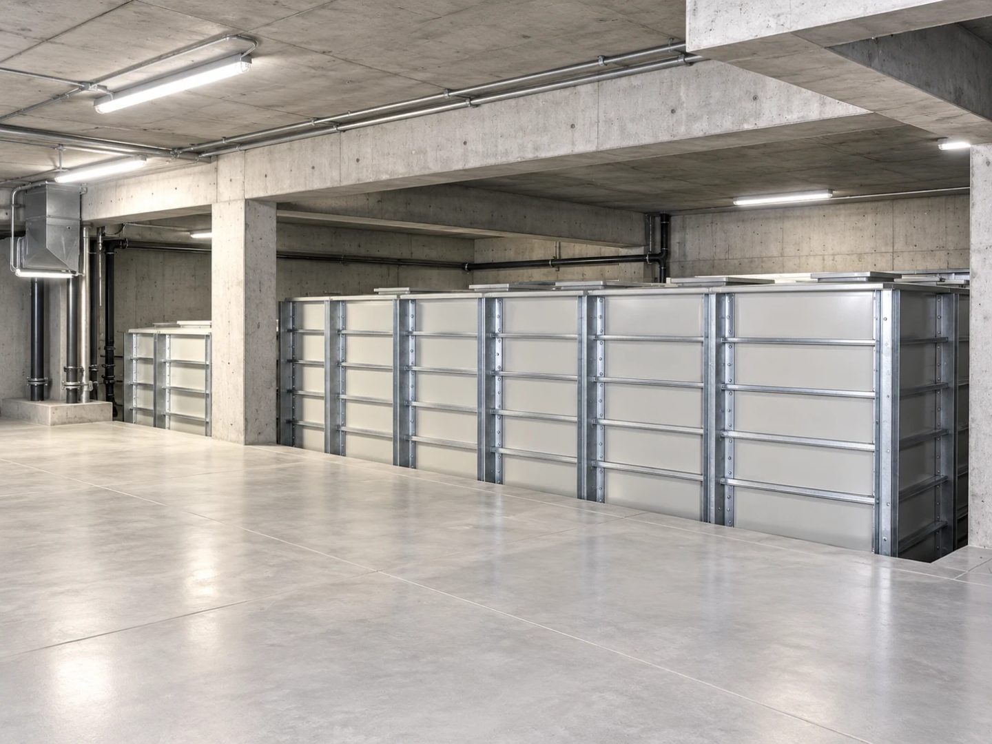 Reservatório modular TRITECH instalado no Centro Paraolímpico Brasileiro