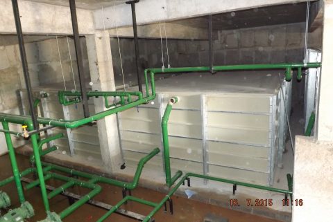 Reservatório modular TRITECH instalado no Centro Paraolímpico Brasileiro