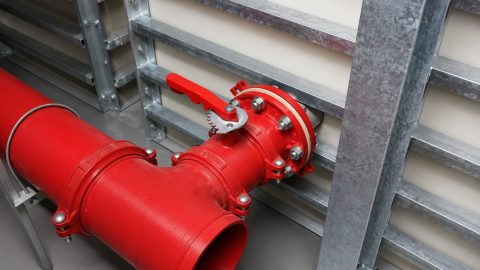 Reservatório modular TRITECH em estrutura metálica galvanizada a fogo
