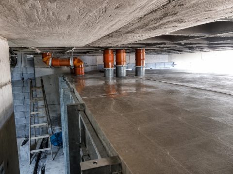 Reservatório modular TRITECH em estrutura metálica galvanizada a fogo
